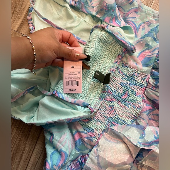 NWT Wild Fable Ruffle Dress - Picture 7 of 8